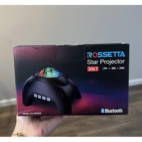 New Galaxy Projector, Star Projector Light for Bedroom, Bluetooth Speaker - Picture 2 of 2